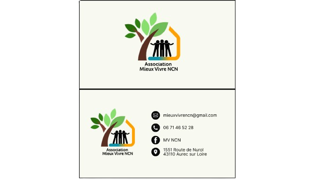 Carte de visite sans fond